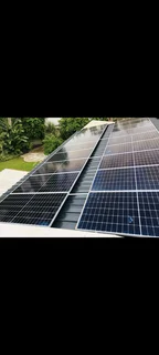 Solar panels installation