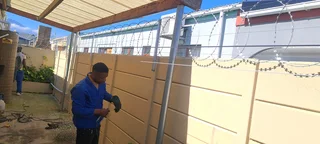 Razor wire installation