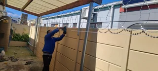 Razor wire installation