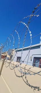Razor wire installation
