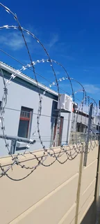 Razor wire installation