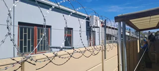 Razor wire installation