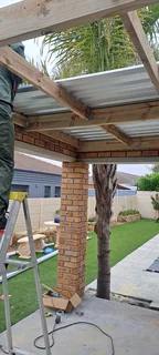 Braai area and  pizza oven