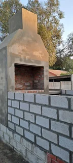 Braai area and  pizza oven
