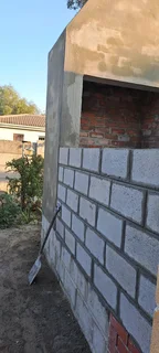 Braai area and carports