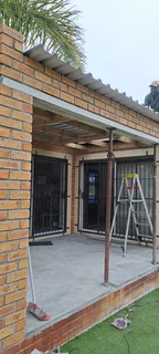 Braai area and carports