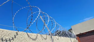 Razor wire installation