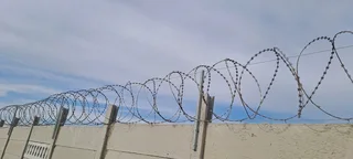 Razor wire installation