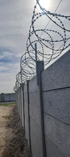 Razor wire installation