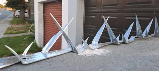 Razor wire installation