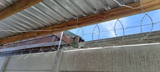 Razor wire installation