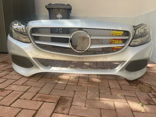 W205 front and back bumpers with lights