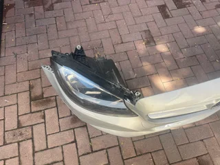 W205 front and back bumpers with lights