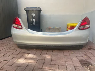 W205 front and back bumpers with lights