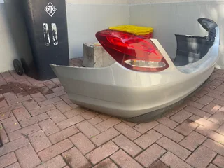 W205 front and back bumpers with lights