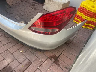 W205 front and back bumpers with lights