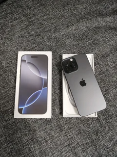 iPhone 16 Pro Max 512GB, Black Titanium | Brand New Condition