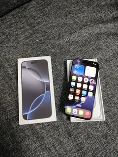 iPhone 16 Pro Max 512GB, Black Titanium | Brand New Condition