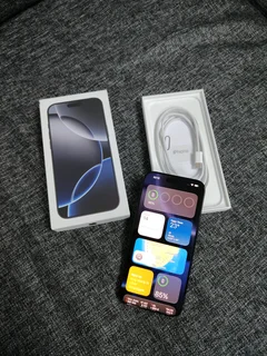 iPhone 16 Pro Max 512GB, Black Titanium | Brand New Condition