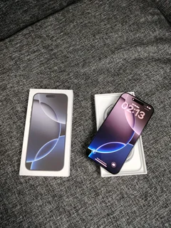 iPhone 16 Pro Max 512GB, Black Titanium | Brand New Condition