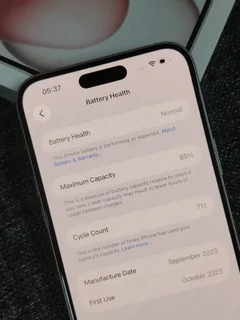 iPhone 15 plus 128GB Pink Color in New Condition