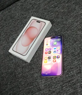 iPhone 15 plus 128GB Pink Color in New Condition