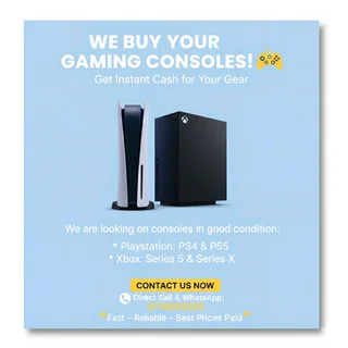 WE BUY YOUR GAMING CONSOLES! Get Instant Cash for Your Gear
