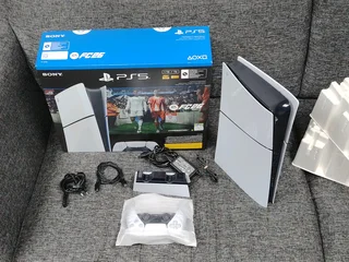 New Sony PlayStation 5 Slim Digital Edition gaming console in Like new Condition