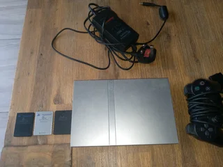 PS2 console+ Singstar Set