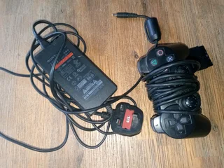 PS2 console&#43; Singstar Set