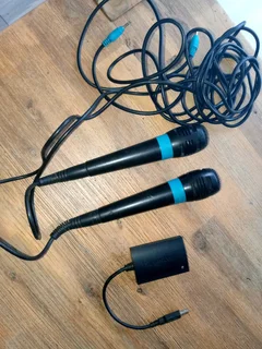 PS2 console&#43; Singstar Set