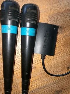 PS2 console&#43; Singstar Set