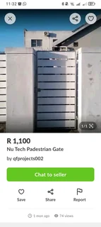 Nu Tech Padestrian Gate