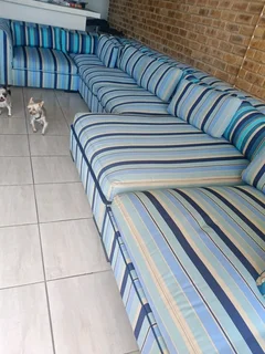 7 piece crafton everest corner lounge set with ottoman