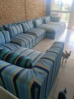 7 piece crafton everest corner lounge set with ottoman