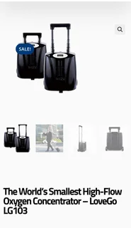 Portable dual mode Oxygen concentrator machine second hand. Excellent condition urgent sale n.c.o.