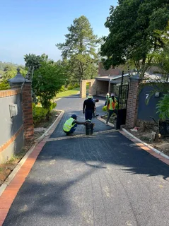 Tarring, paving, retaining walls, concrete works and painting, instant lawn grass