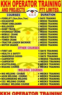 We renuew certificate and licences also training