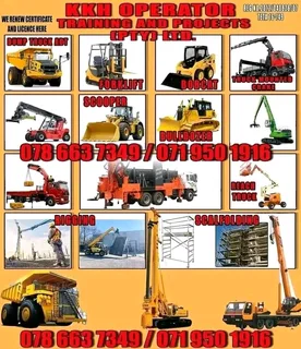 Certificate And License 着 Renuel At Kkh Operater Forklift Training Center 0719501916