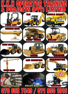 Training and operating certificate and licences renuel