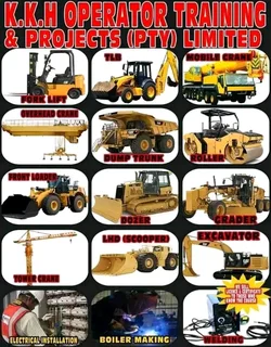 Forklift, dump truck 777 training certification and licences renew