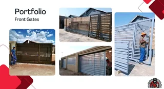 Gates, carport, burglar bar steel work