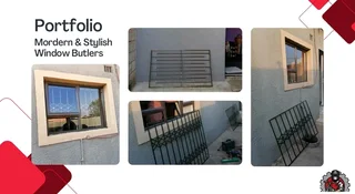 Gates, carport, burglar bar steel work