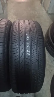 225/45 R17 used tyres and more.call/whatsapp Ashley 0631854488