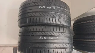 245/40 R16 and more tyres . Call or wha Ashley 0631854488