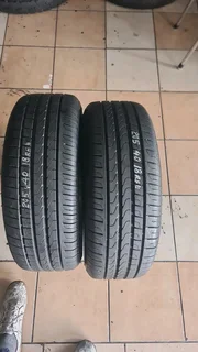 205/40 R18 pirelli runflat tyres in mint condition. Call/whatsapp The Tyre Angel 0734170832