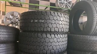 265/65 R17 used Apollo ApTerra All Terrain Tyres .call/whatsapp The Tyre Angel 0734170832