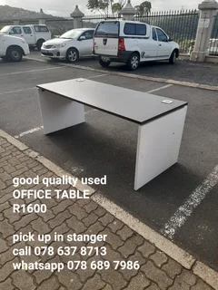 pre-owned 1.8m office table