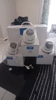 Network Video Recorder &#34;NVR&#34; TVT &amp; 8 tvt cameras