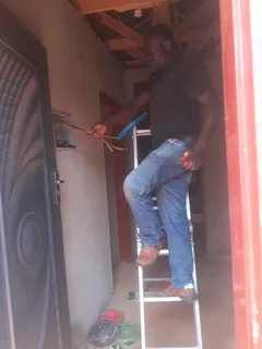 Construction work Electrical and plumbing